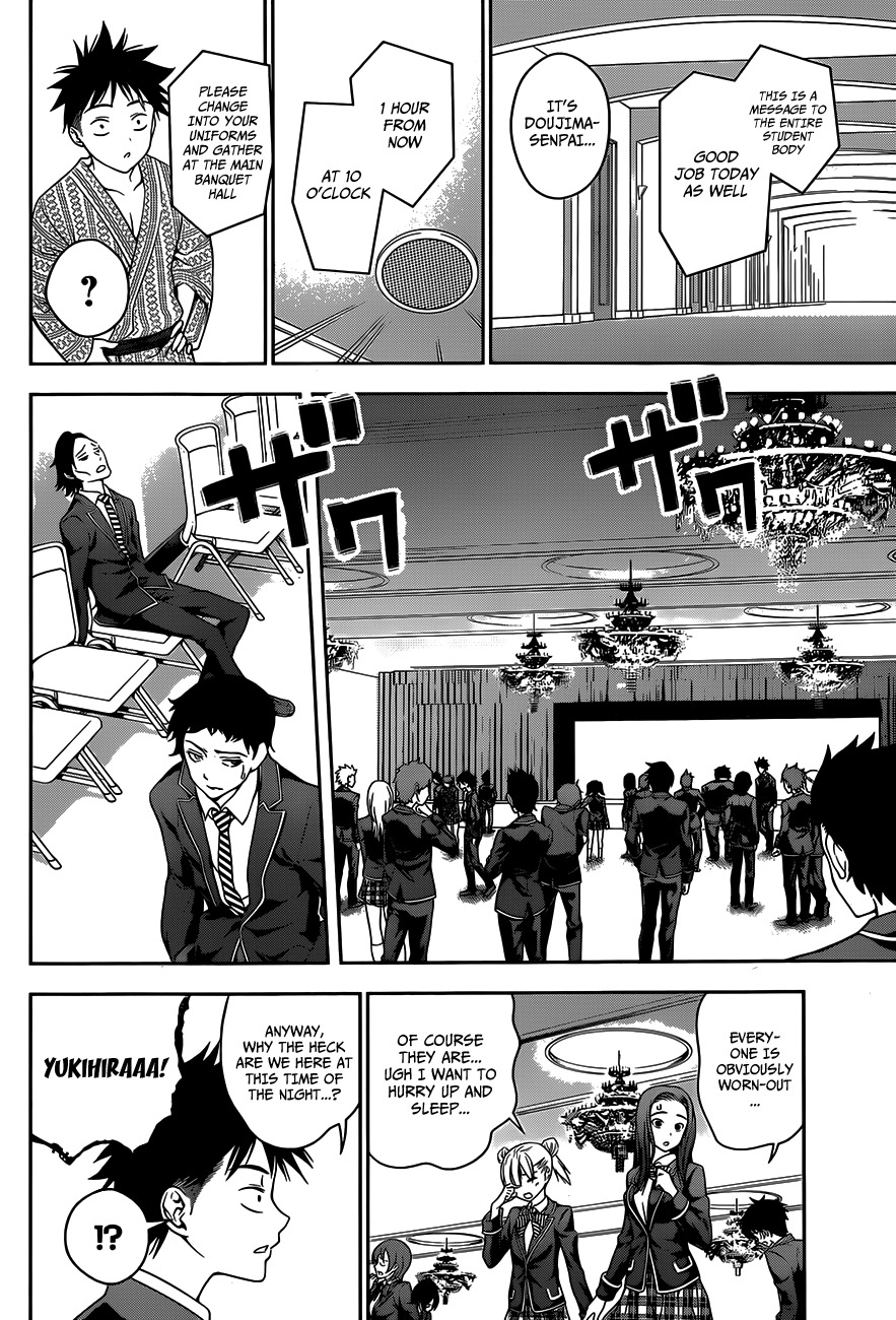 Shokugeki no Soma Chapter 28 page 9 - Chapter 28 : Everyone Must Not Fall Asleep
