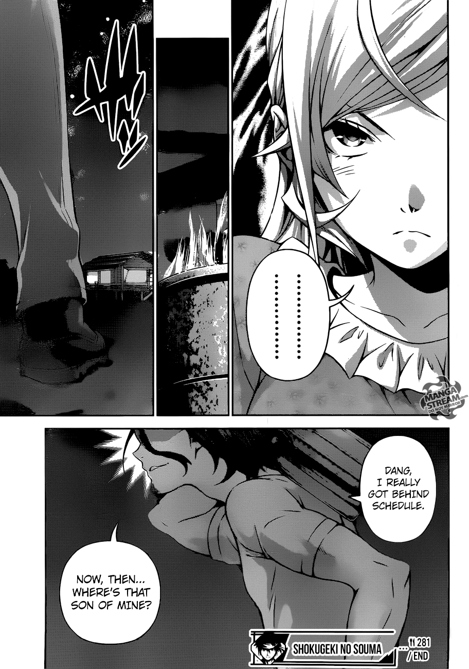 Shokugeki no Soma Chapter 281 page 19 - Chapter 281