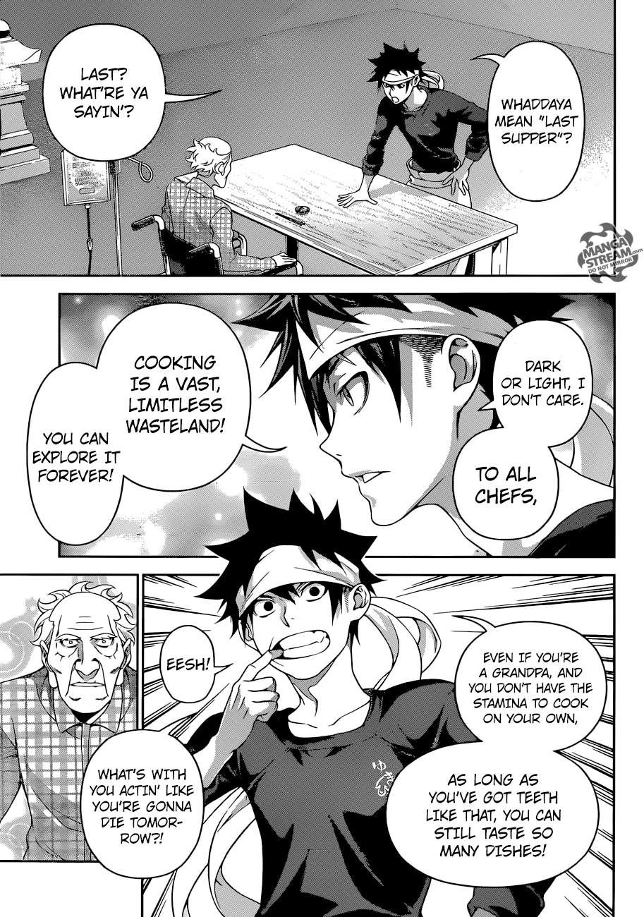 Shokugeki no Soma Chapter 285 page 16 - Chapter 285