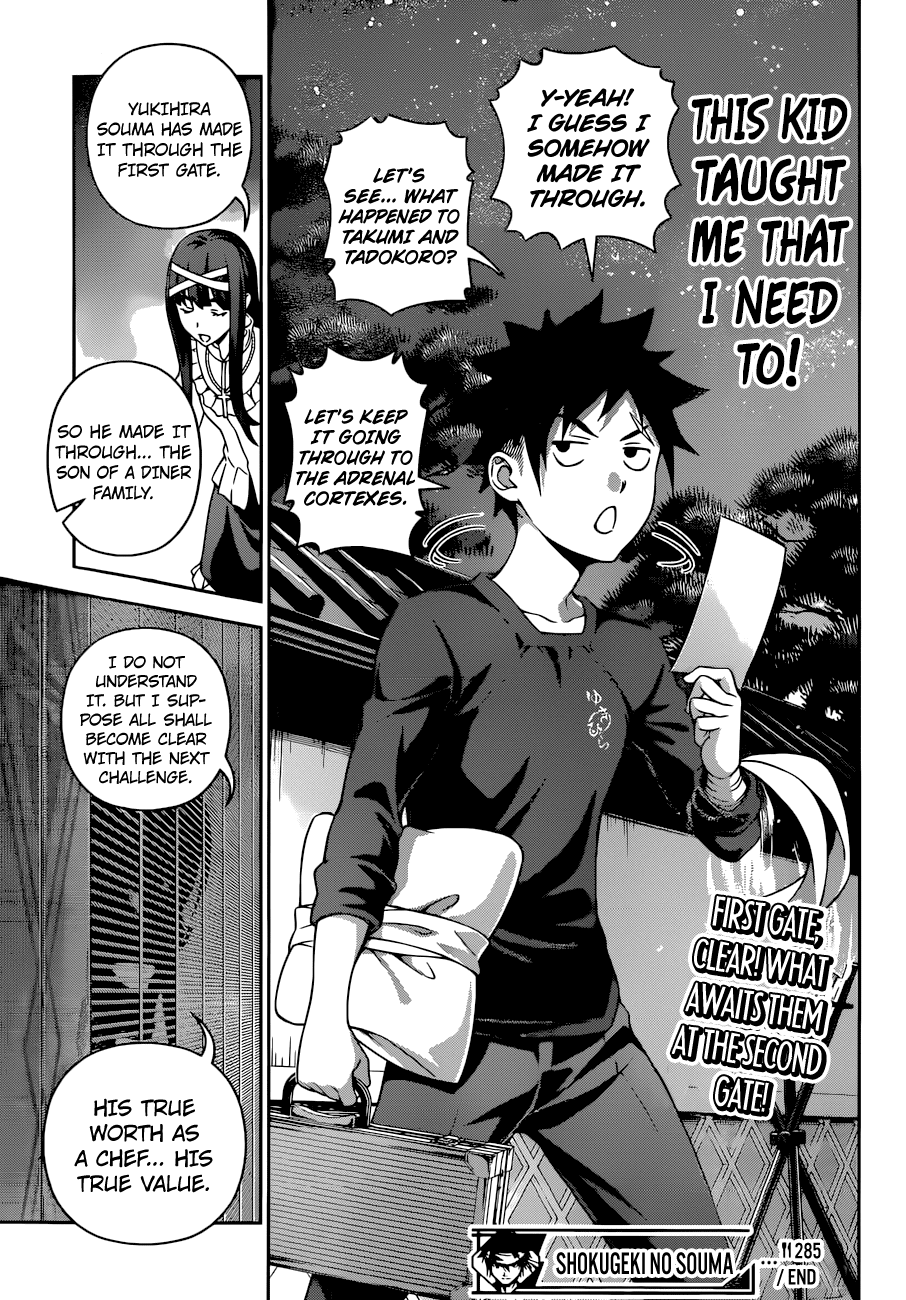 Shokugeki no Soma Chapter 285 page 22 - Chapter 285