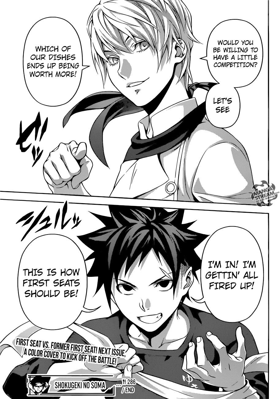 Shokugeki no Soma Chapter 286 page 20 - Chapter 286