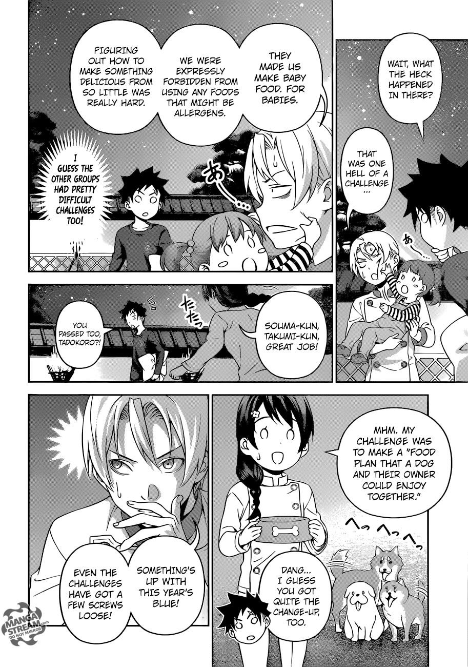 Shokugeki no Soma Chapter 286 page 3 - Chapter 286