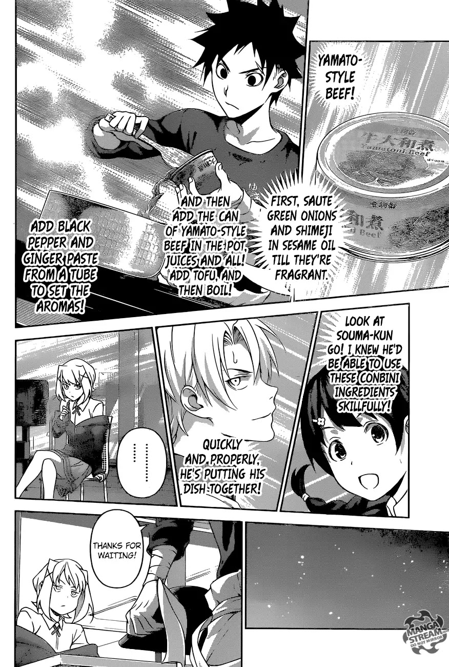 Shokugeki no Soma Chapter 287 page 10 - Chapter 287: Conbini Wars