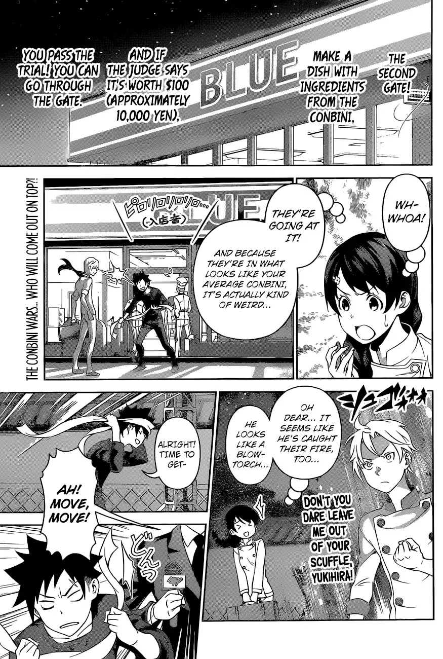 Shokugeki no Soma Chapter 287 page 5 - Chapter 287: Conbini Wars