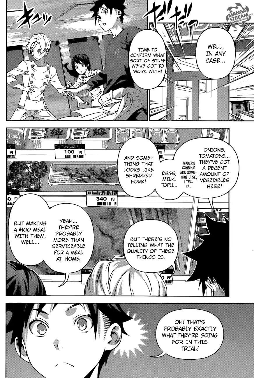 Shokugeki no Soma Chapter 287 page 8 - Chapter 287: Conbini Wars