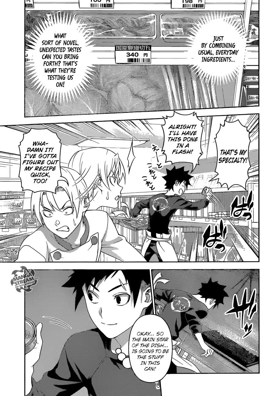Shokugeki no Soma Chapter 287 page 9 - Chapter 287: Conbini Wars