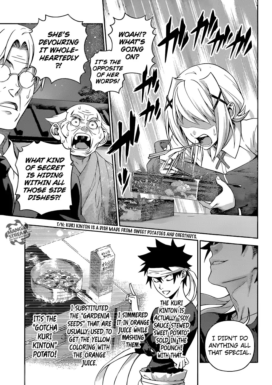 Shokugeki no Soma Chapter 288 page 14 - Chapter 288: An Exceptional Set Menu
