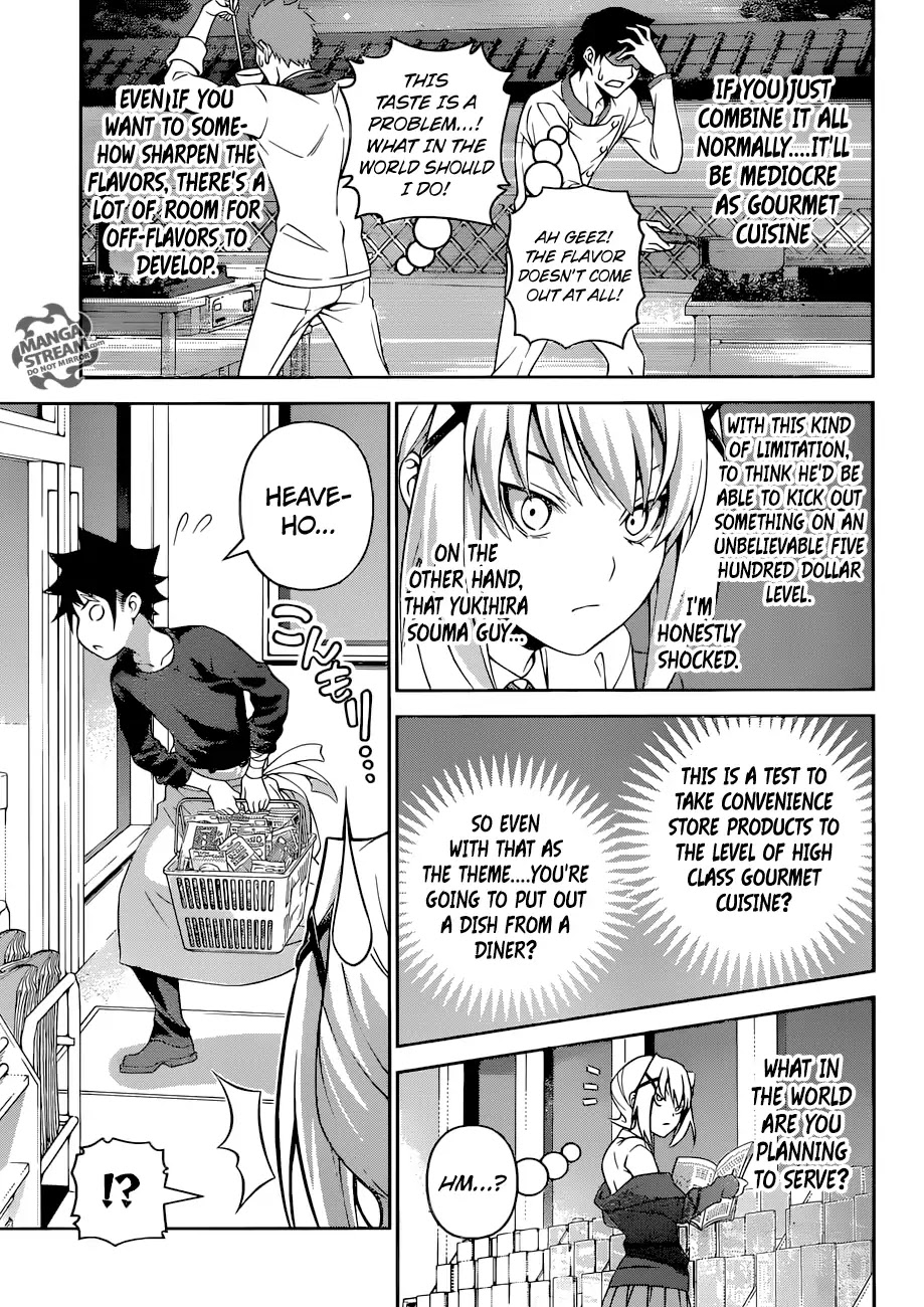 Shokugeki no Soma Chapter 288 page 6 - Chapter 288: An Exceptional Set Menu