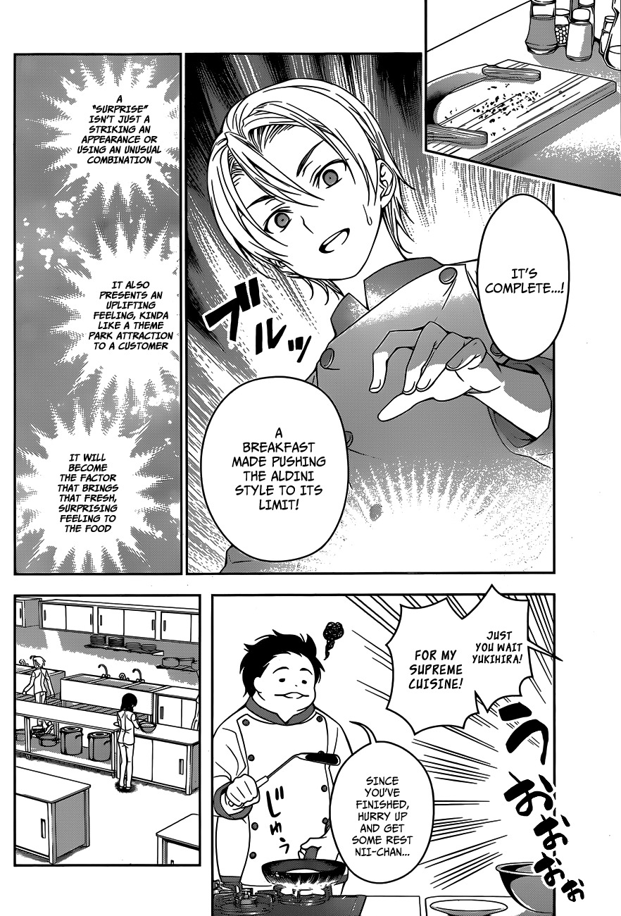 Shokugeki no Soma Chapter 29 page 13 - Chapter 29 : The Eggs Before Dawn