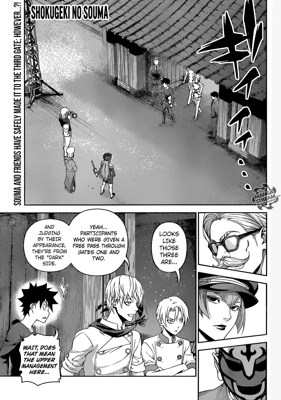 Shokugeki no Soma Chapter 290 page 1 - Chapter 290: Midnight Evolution