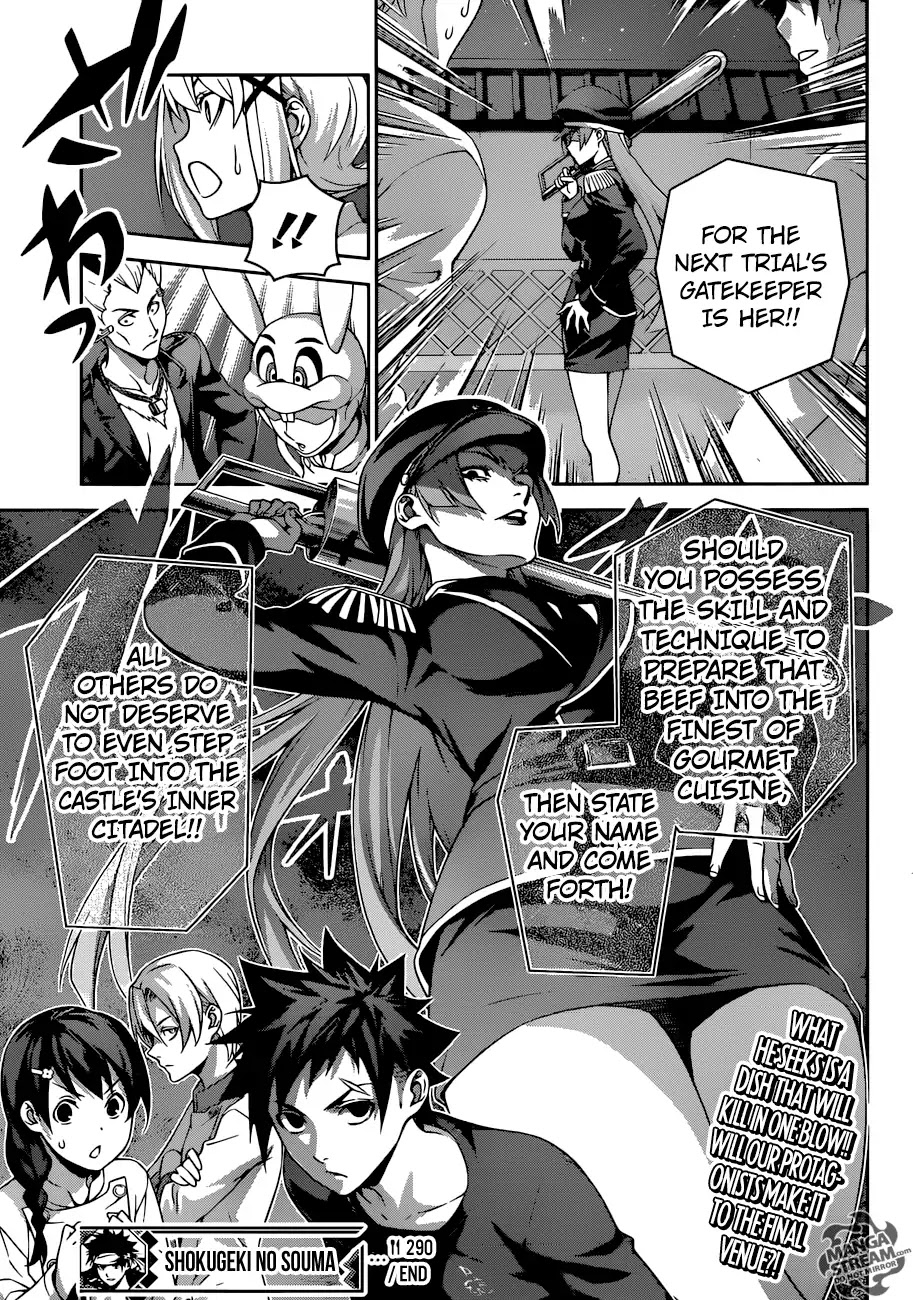 Shokugeki no Soma Chapter 290 page 20 - Chapter 290: Midnight Evolution