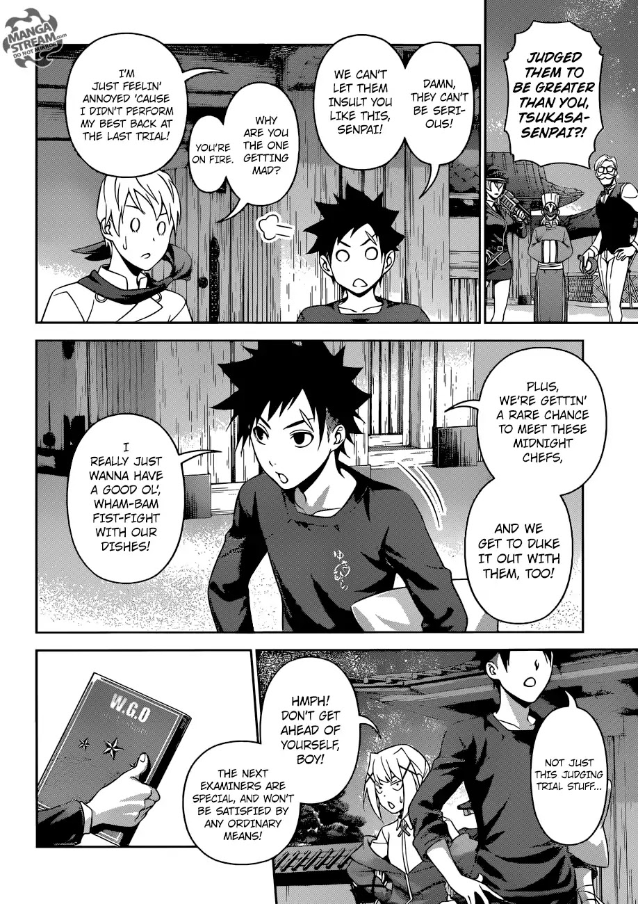 Shokugeki no Soma Chapter 290 page 3 - Chapter 290: Midnight Evolution