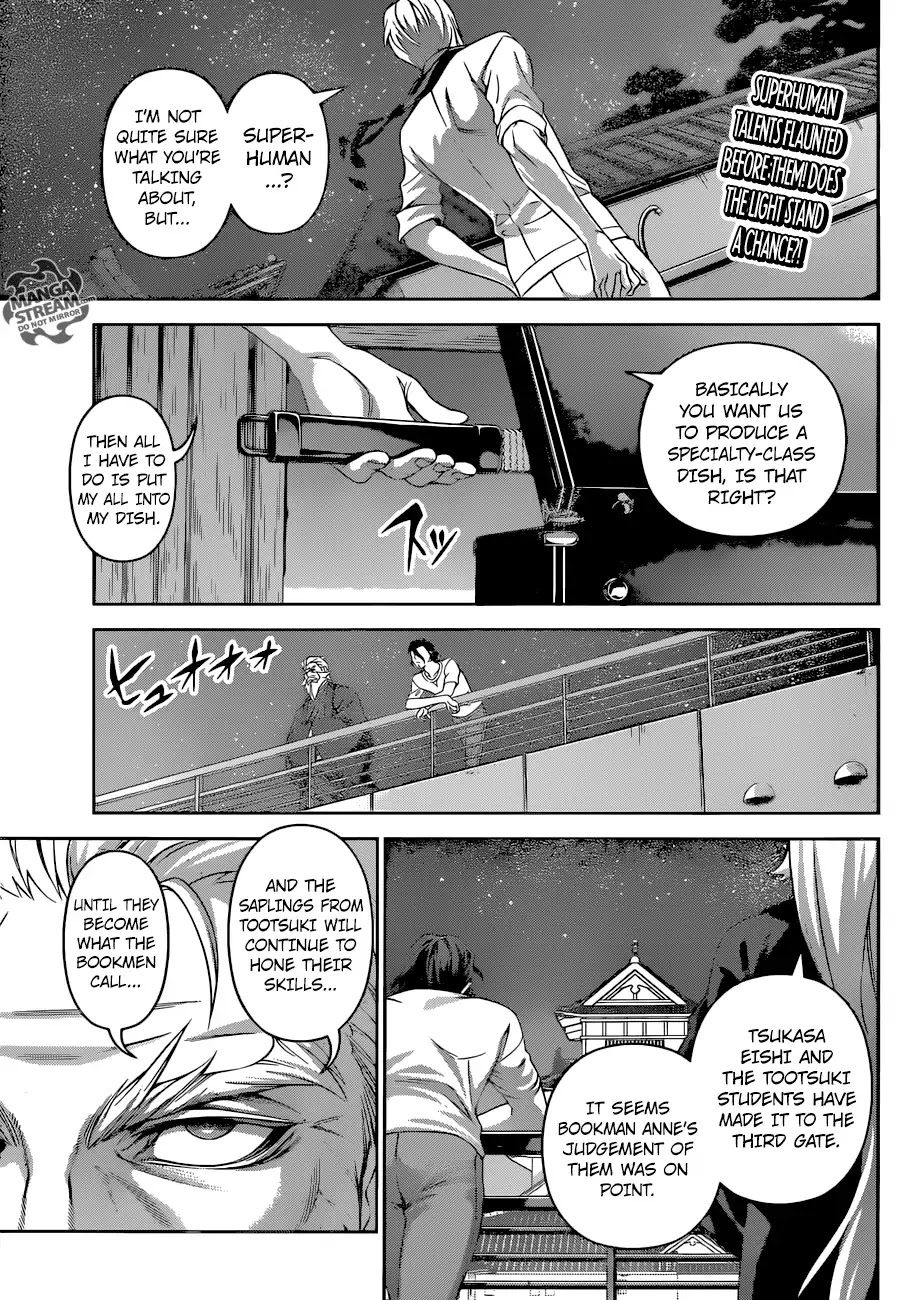 Shokugeki no Soma Chapter 292 page 1 - Chapter 292: The Haves, and the Have Nots