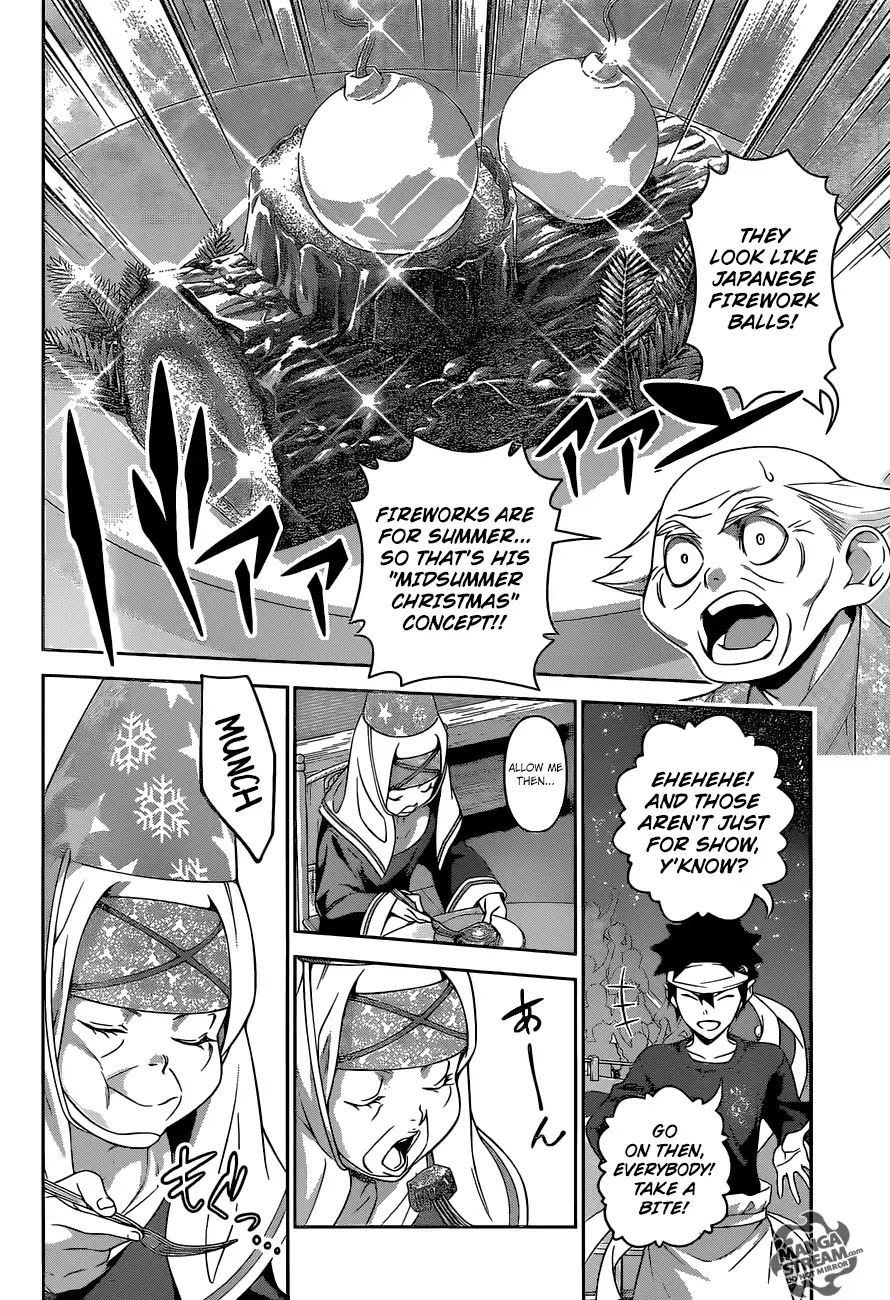 Shokugeki no Soma Chapter 294 page 15 - Chapter 294: Christmas In Midsummer