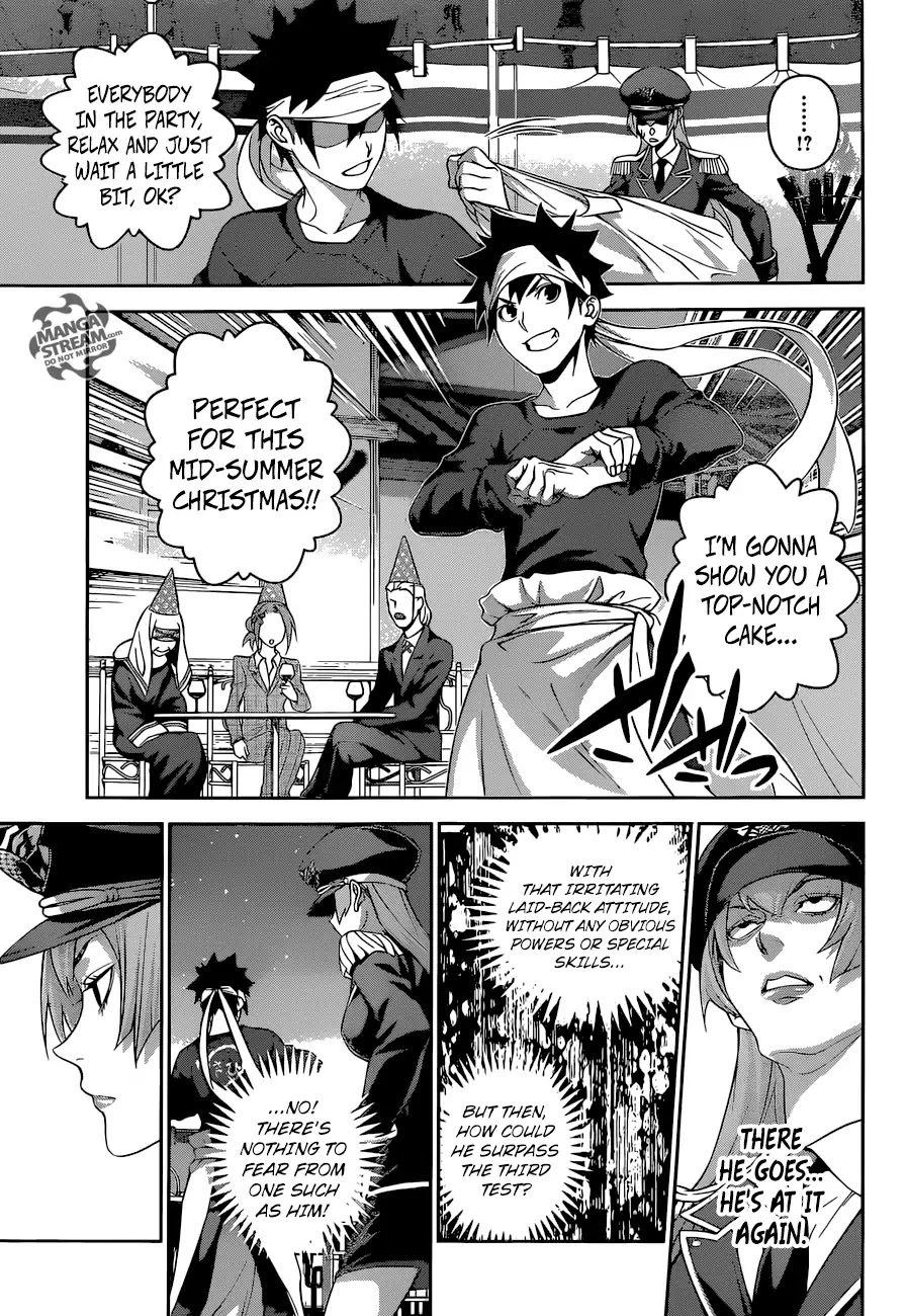 Shokugeki no Soma Chapter 294 page 4 - Chapter 294: Christmas In Midsummer