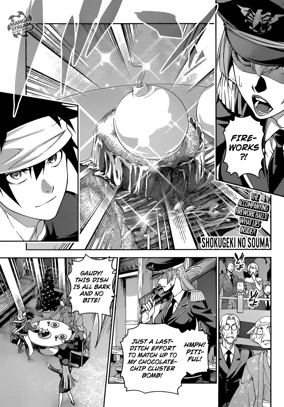Shokugeki no Soma Chapter 295 page 1 - Chapter 295: Yukihira Souma's Superhuman Ability
