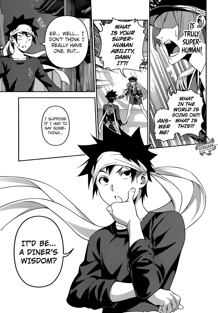 Shokugeki no Soma Chapter 295 page 10 - Chapter 295: Yukihira Souma's Superhuman Ability