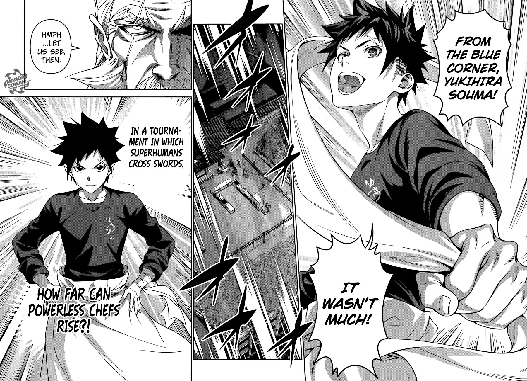 Shokugeki no Soma Chapter 295 page 16 - Chapter 295: Yukihira Souma's Superhuman Ability