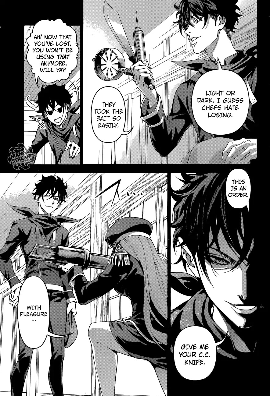 Shokugeki no Soma Chapter 296 page 12 - Chapter 296: Cross Knives