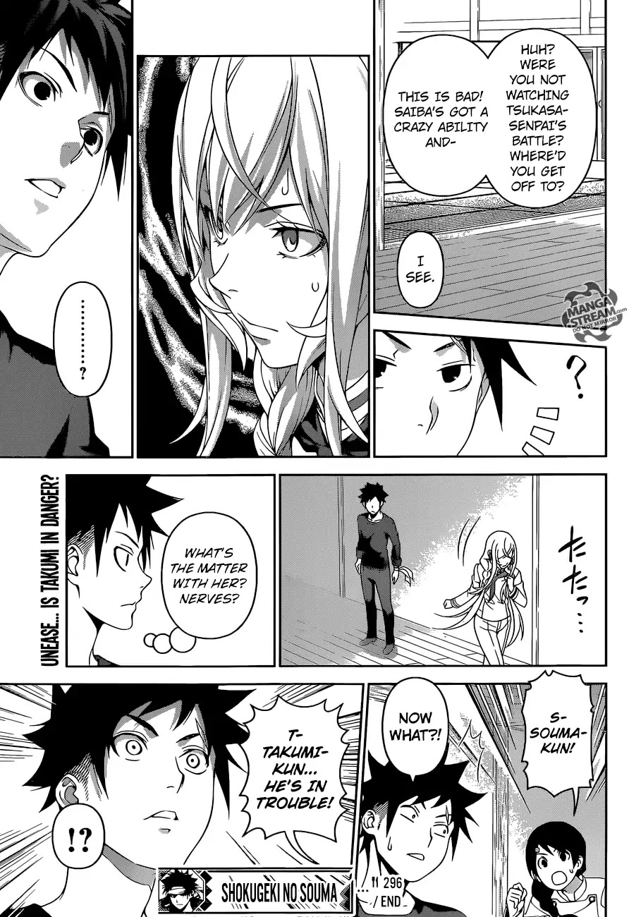 Shokugeki no Soma Chapter 296 page 20 - Chapter 296: Cross Knives