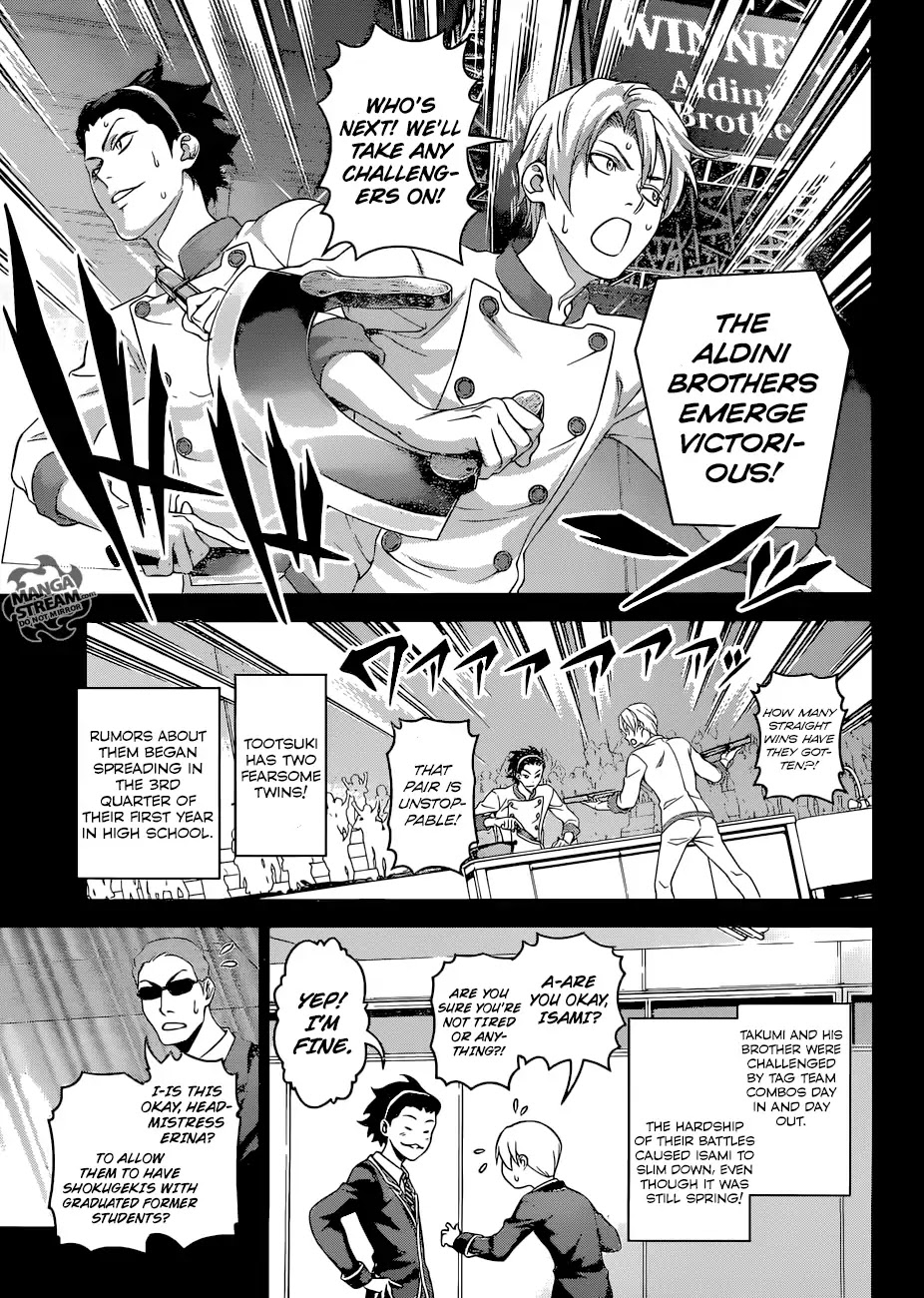 Shokugeki no Soma Chapter 297 page 10 - Chapter 297: An Ecliptic Half-moon