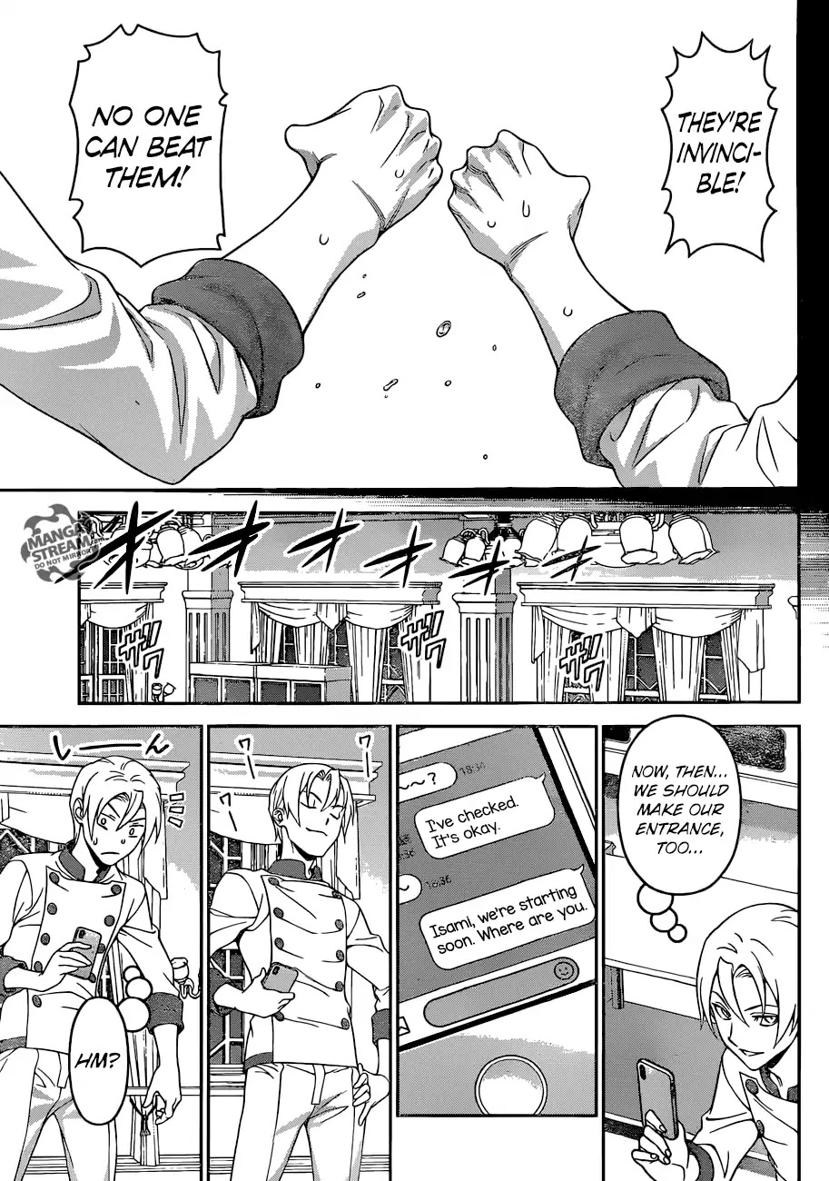 Shokugeki no Soma Chapter 297 page 12 - Chapter 297: An Ecliptic Half-moon
