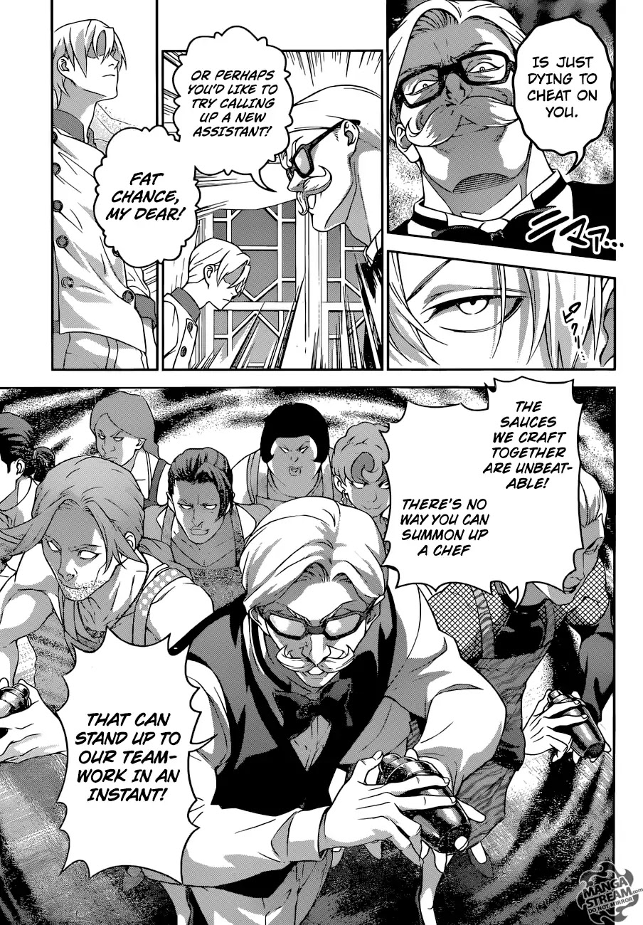 Shokugeki no Soma Chapter 297 page 18 - Chapter 297: An Ecliptic Half-moon