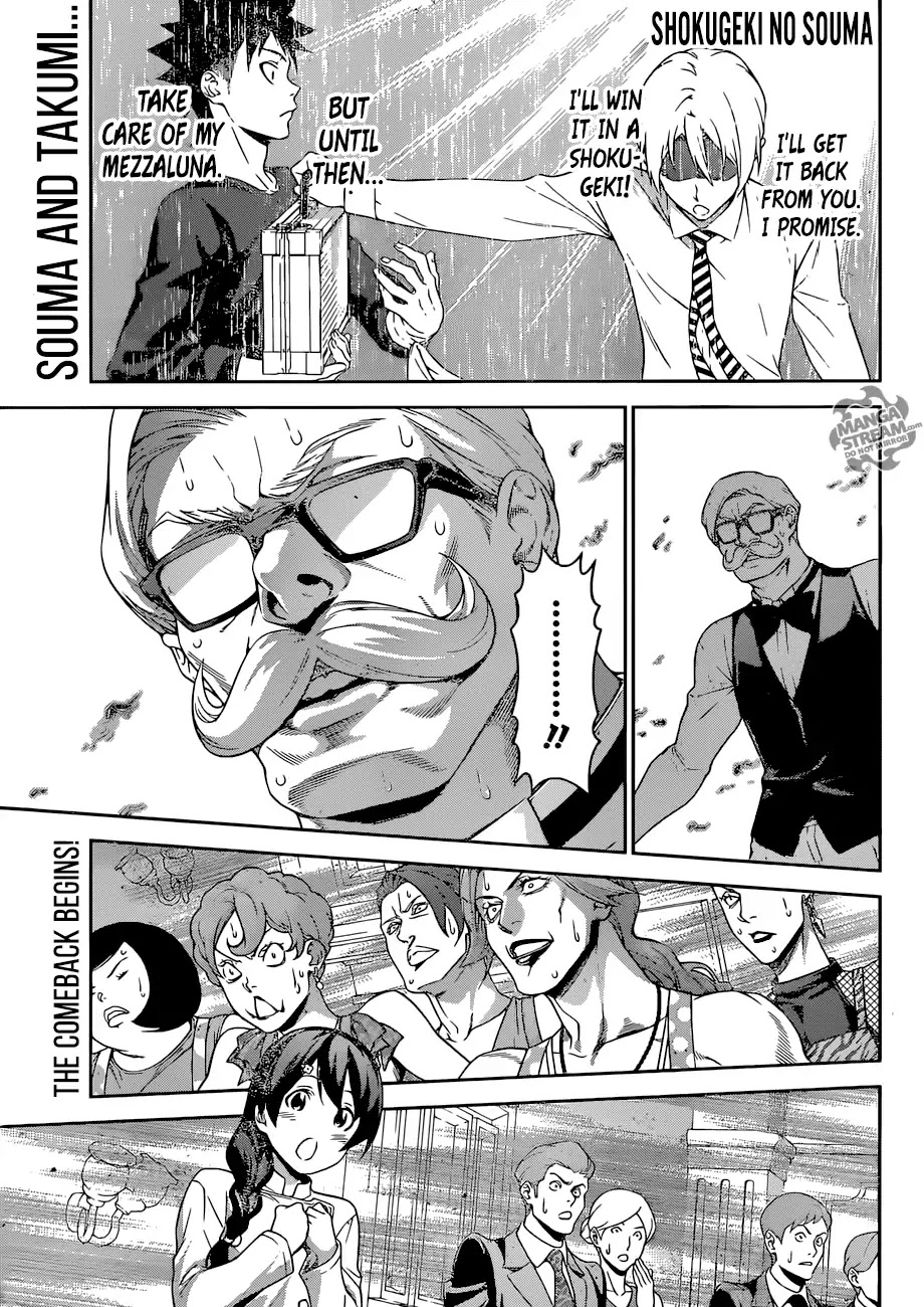 Shokugeki no Soma Chapter 299 page 1 - Chapter 299: Yin and Yang