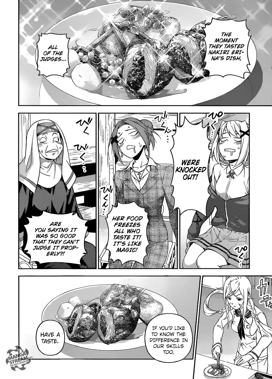Shokugeki no Soma Chapter 301 page 15 - Chapter 301: The Ice Witch