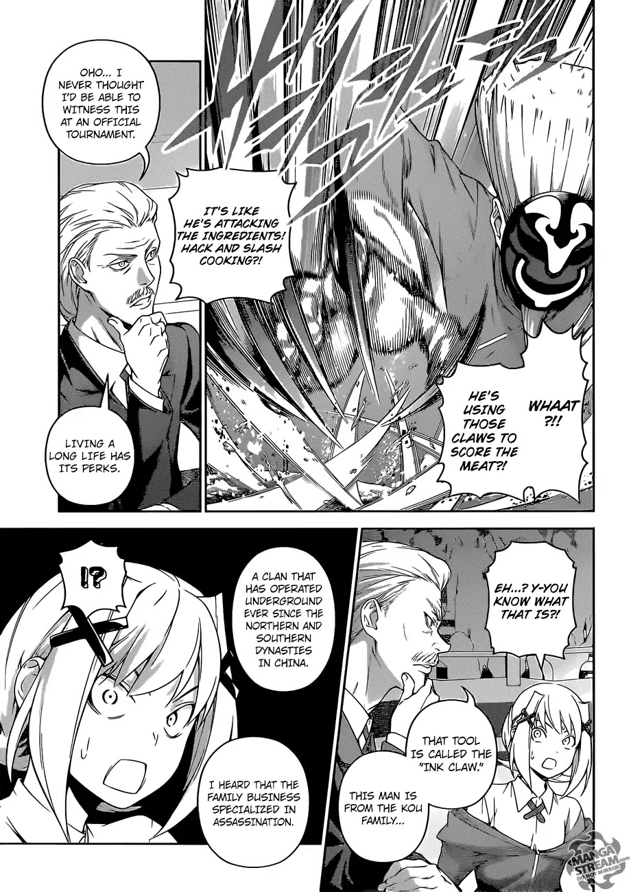Shokugeki no Soma Chapter 302 page 10 - Chapter 302: Claws Serving Evil