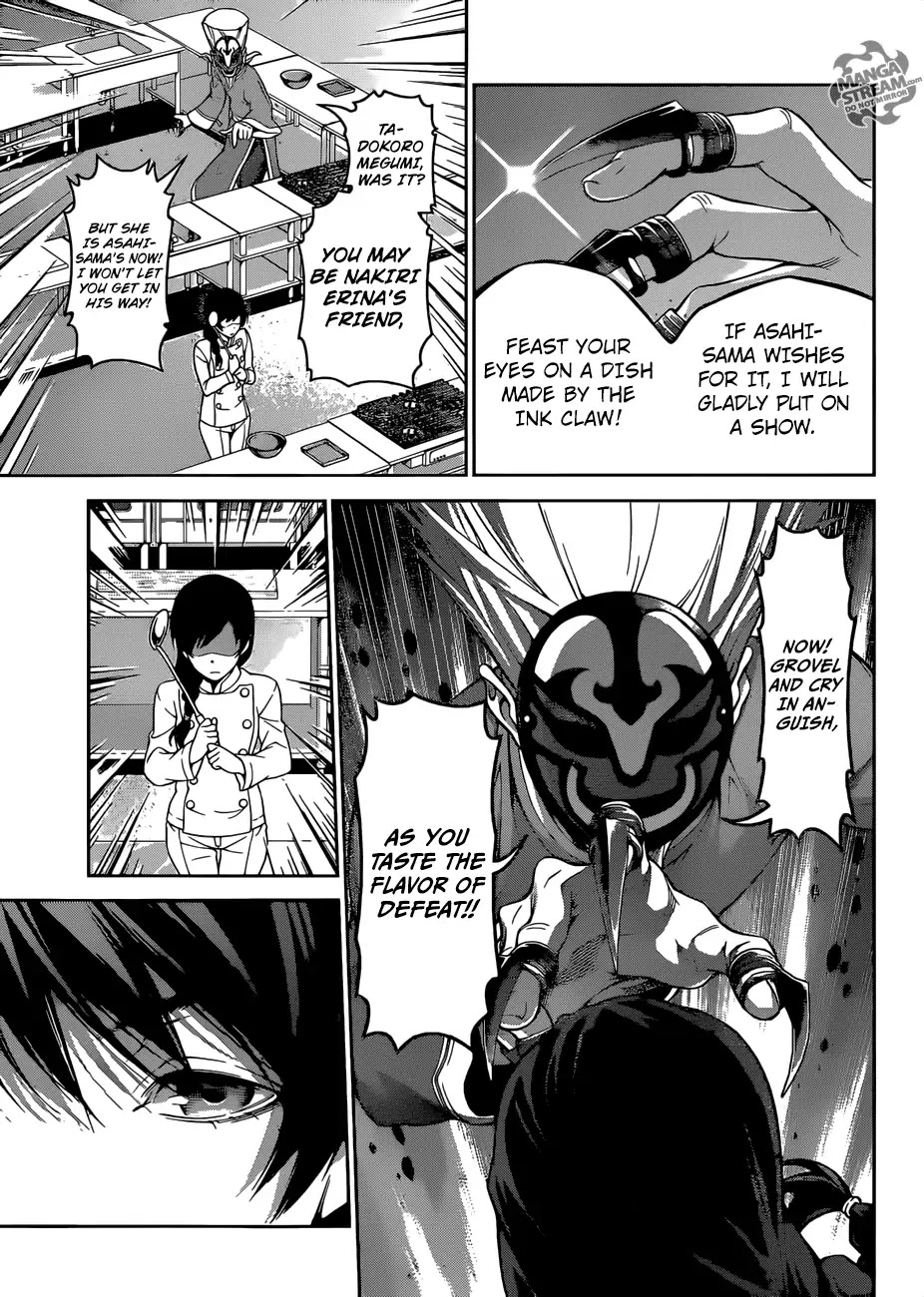 Shokugeki no Soma Chapter 302 page 12 - Chapter 302: Claws Serving Evil