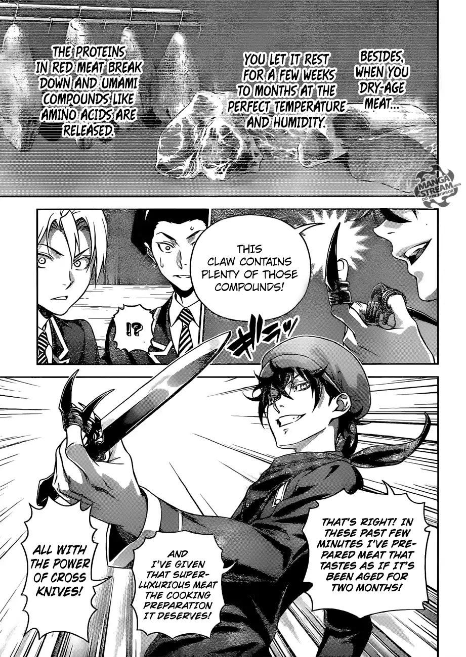 Shokugeki no Soma Chapter 303 page 12 - Chapter 303: The God Tongue in Despair