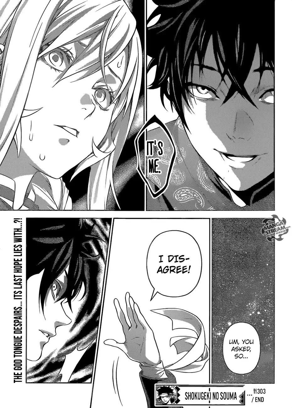 Shokugeki no Soma Chapter 303 page 20 - Chapter 303: The God Tongue in Despair