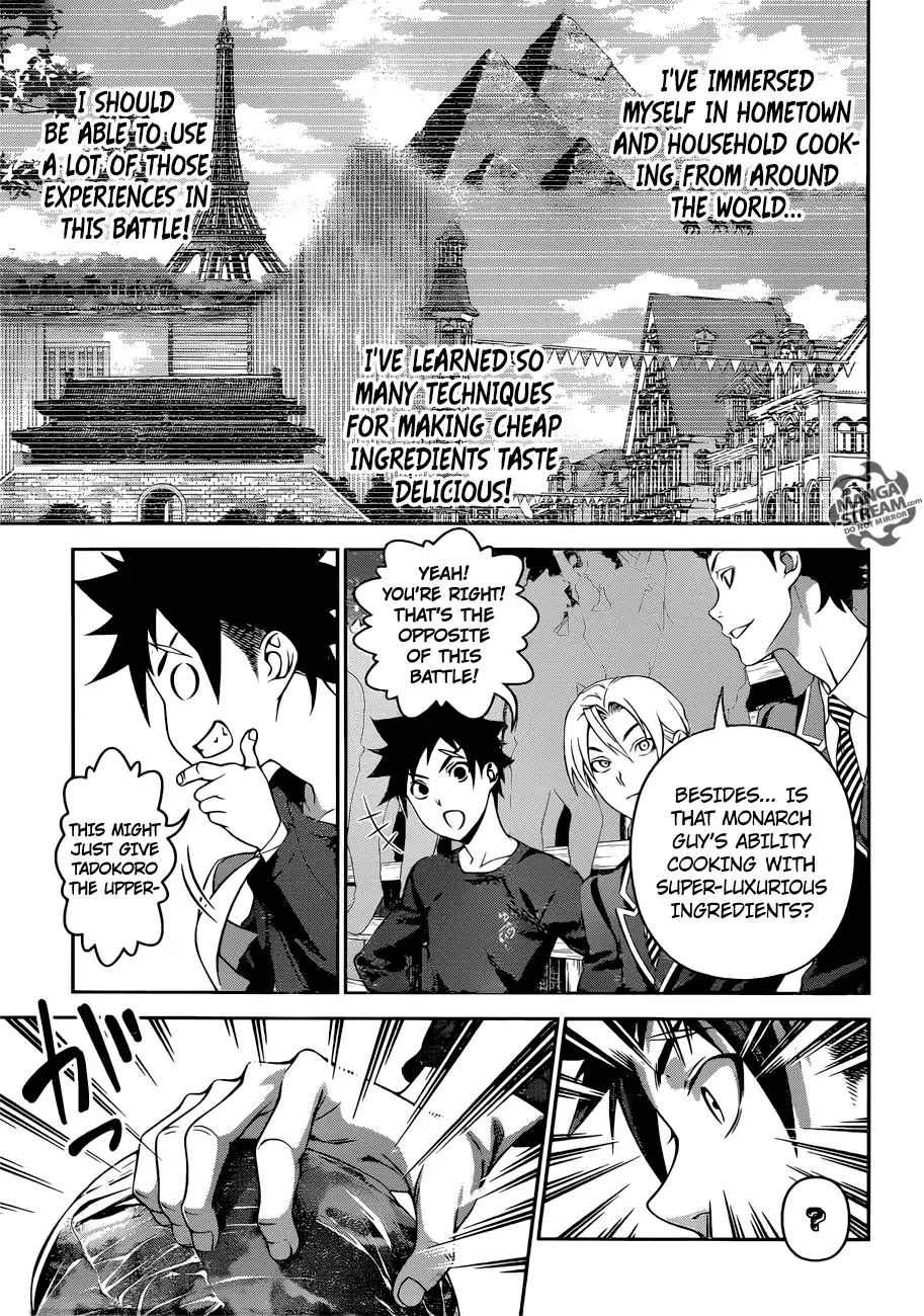 Shokugeki no Soma Chapter 303 page 6 - Chapter 303: The God Tongue in Despair