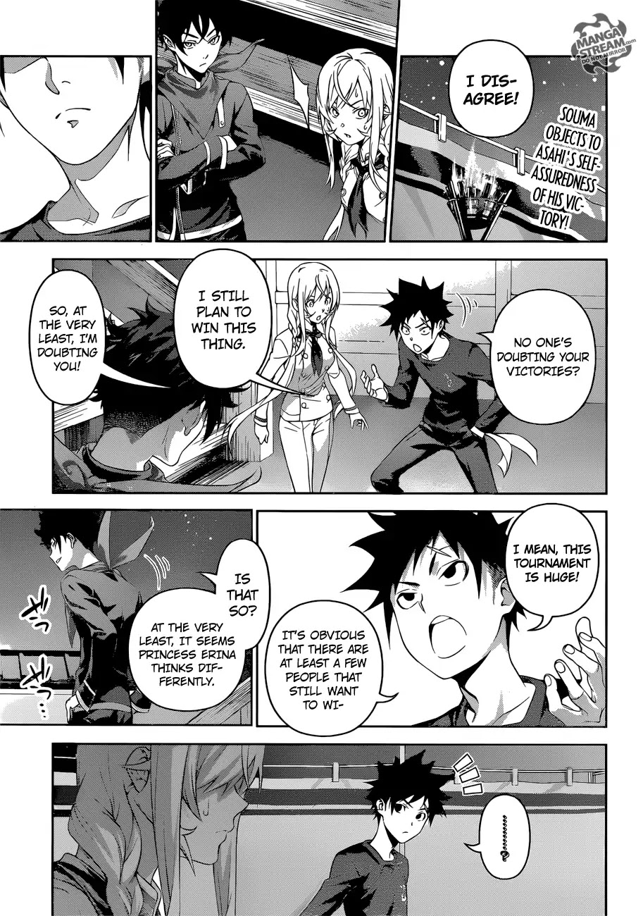 Shokugeki no Soma Chapter 304 page 1 - Chapter 304: The Curse of the God Tongue