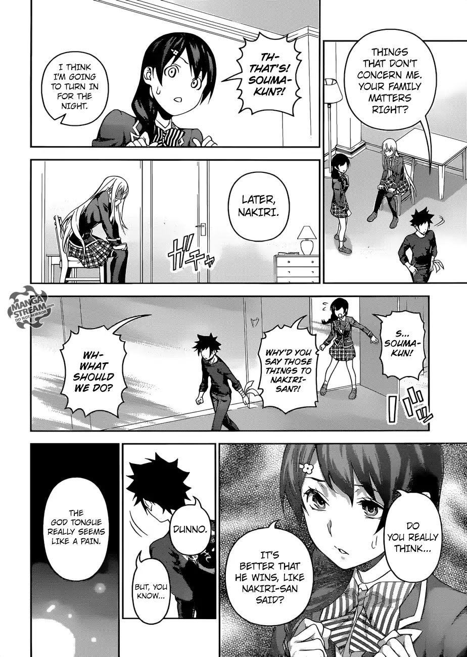 Shokugeki no Soma Chapter 304 page 13 - Chapter 304: The Curse of the God Tongue
