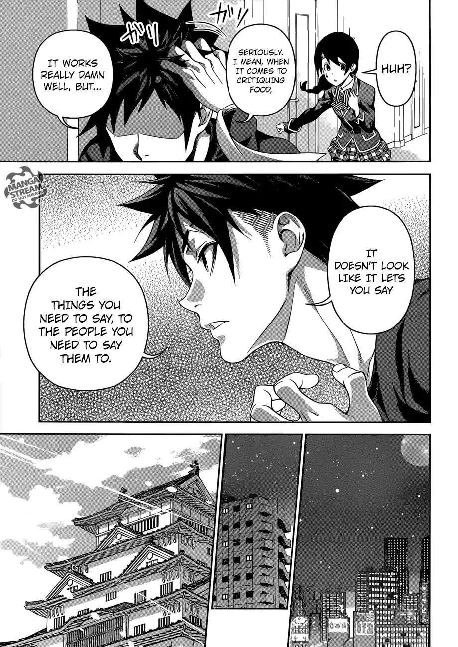 Shokugeki no Soma Chapter 304 page 14 - Chapter 304: The Curse of the God Tongue