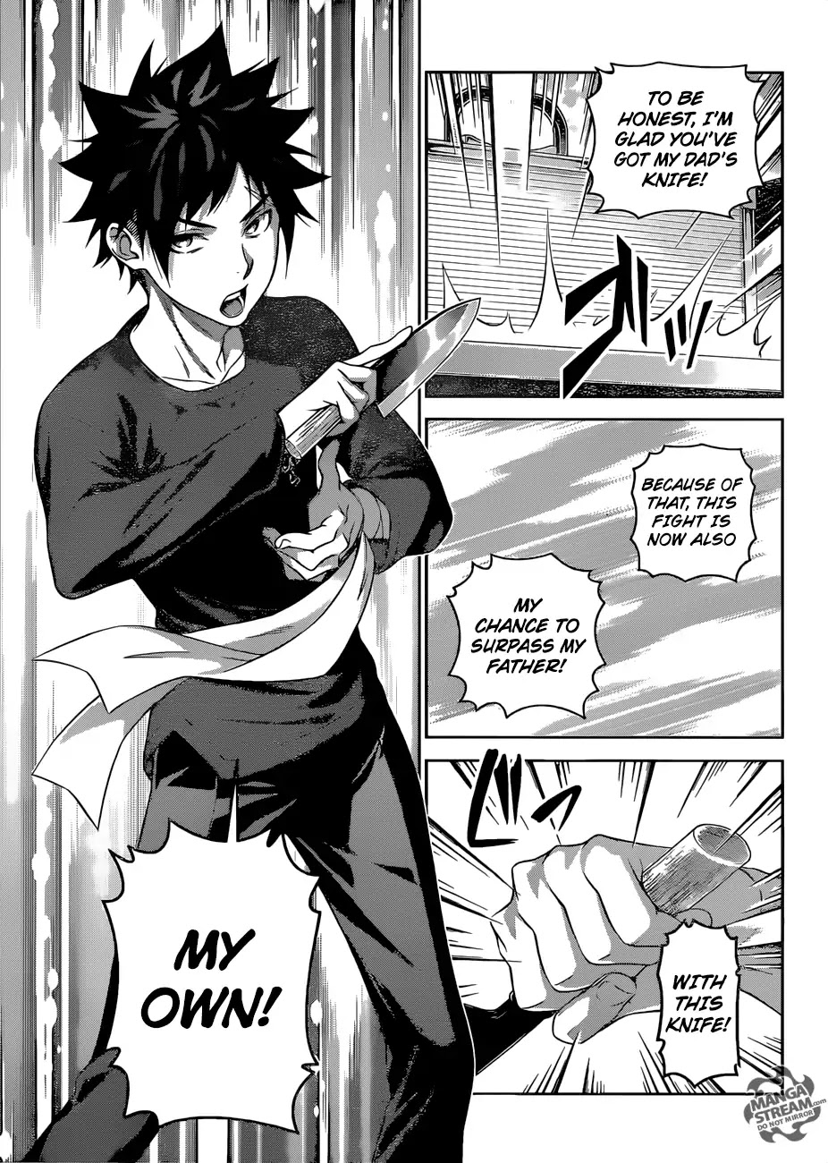 Shokugeki no Soma Chapter 305 page 13 - Chapter 305: Surpass Your Father