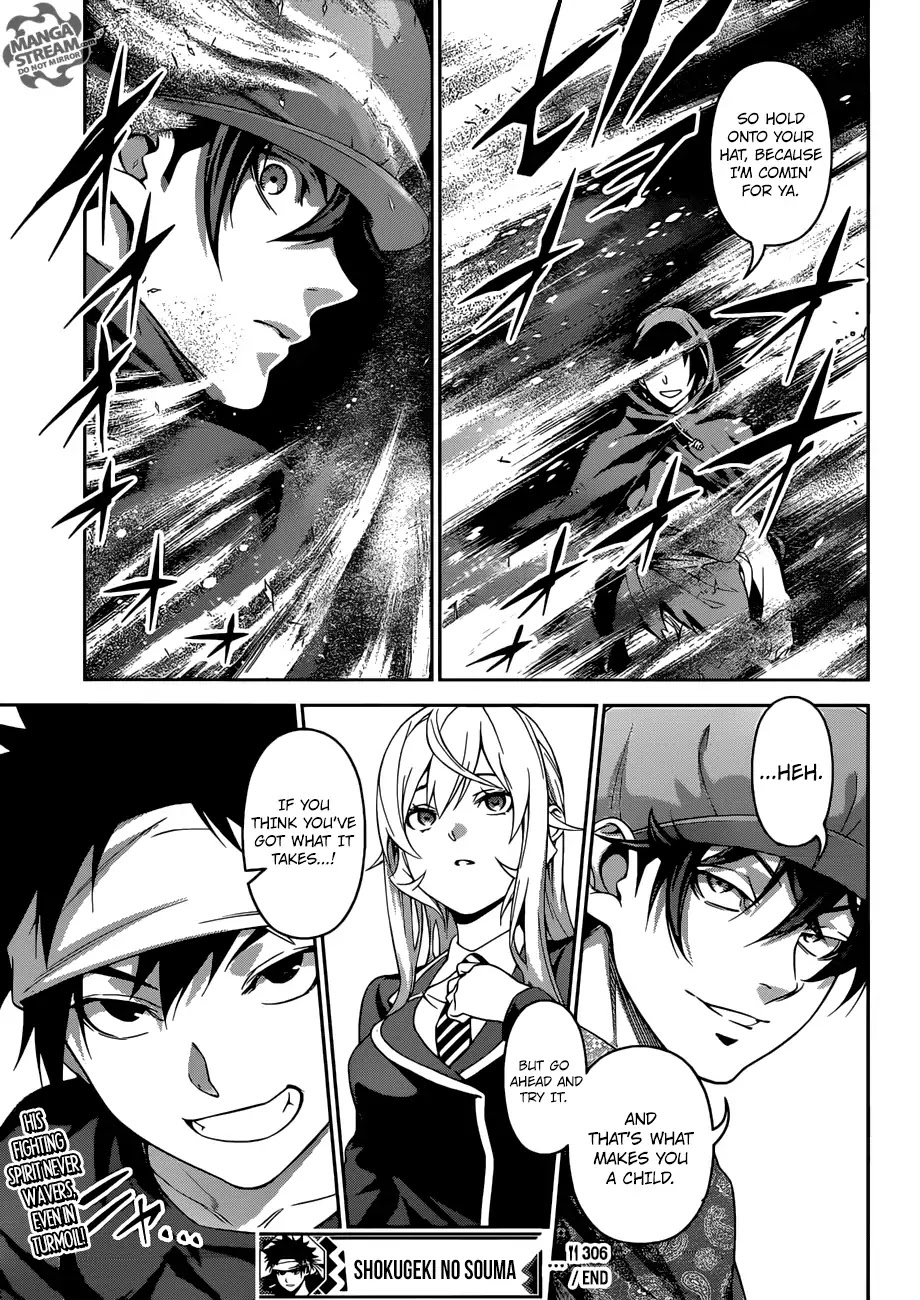 Shokugeki no Soma Chapter 306 page 21 - Chapter 306: Two Birds, One Stone