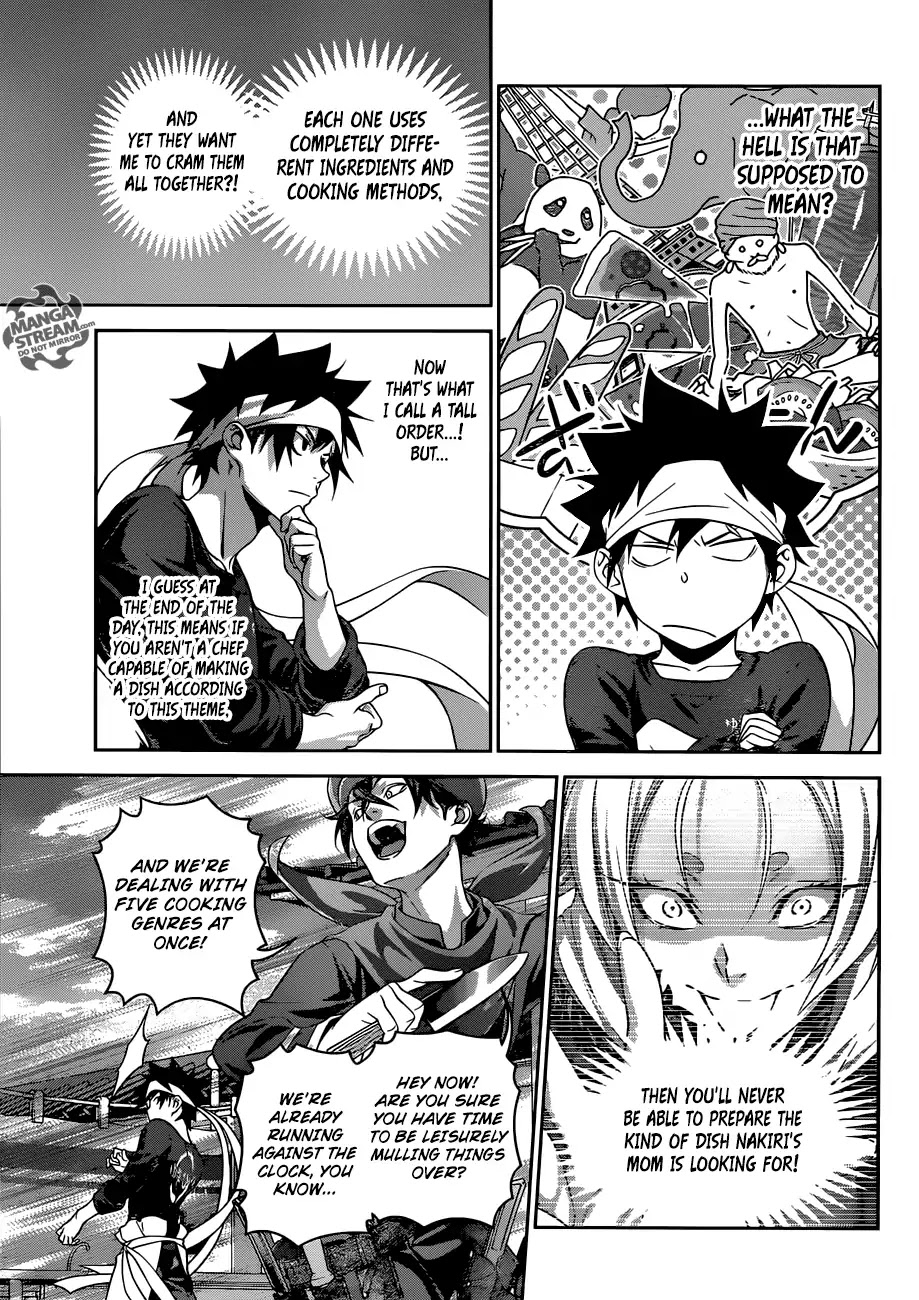 Shokugeki no Soma Chapter 306 page 6 - Chapter 306: Two Birds, One Stone
