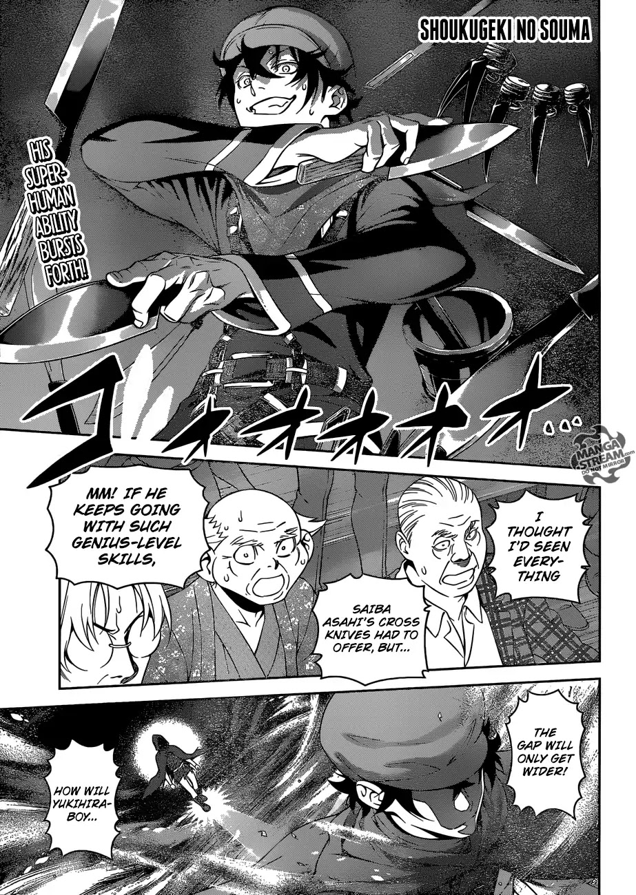 Shokugeki no Soma Chapter 307 page 1 - Chapter 307: The Wizard's Magic