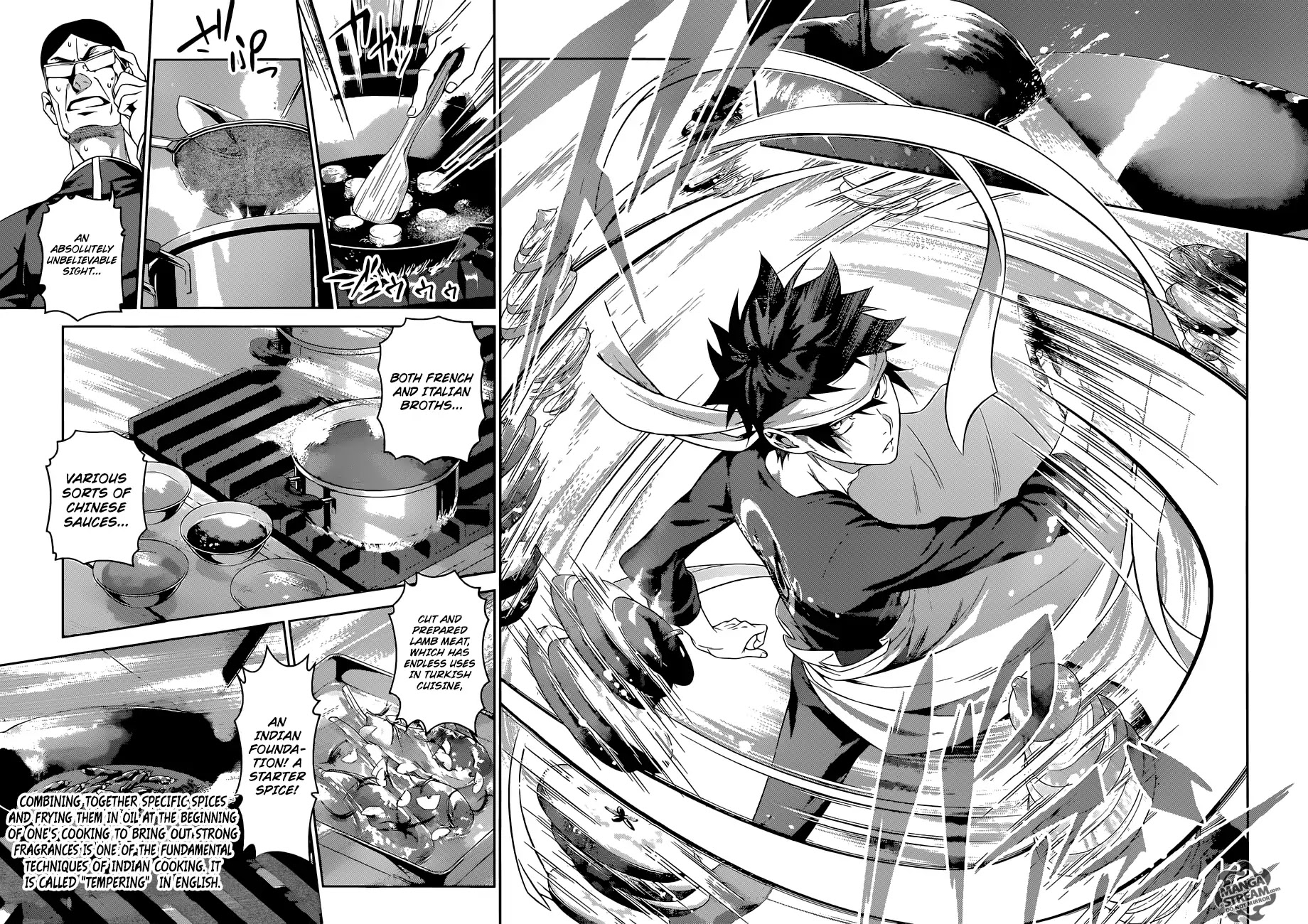 Shokugeki no Soma Chapter 307 page 10 - Chapter 307: The Wizard's Magic