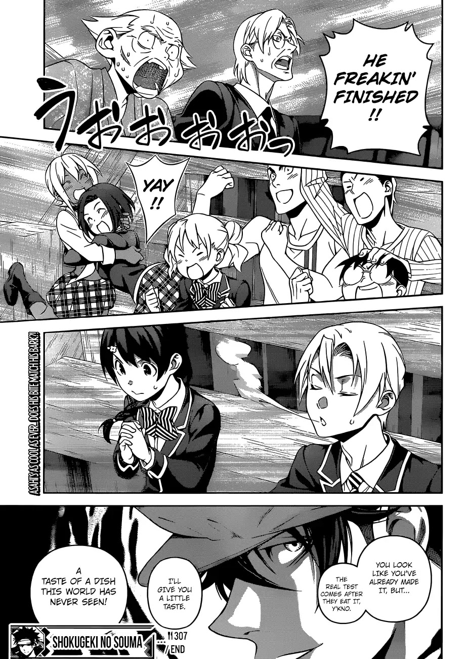 Shokugeki no Soma Chapter 307 page 18 - Chapter 307: The Wizard's Magic