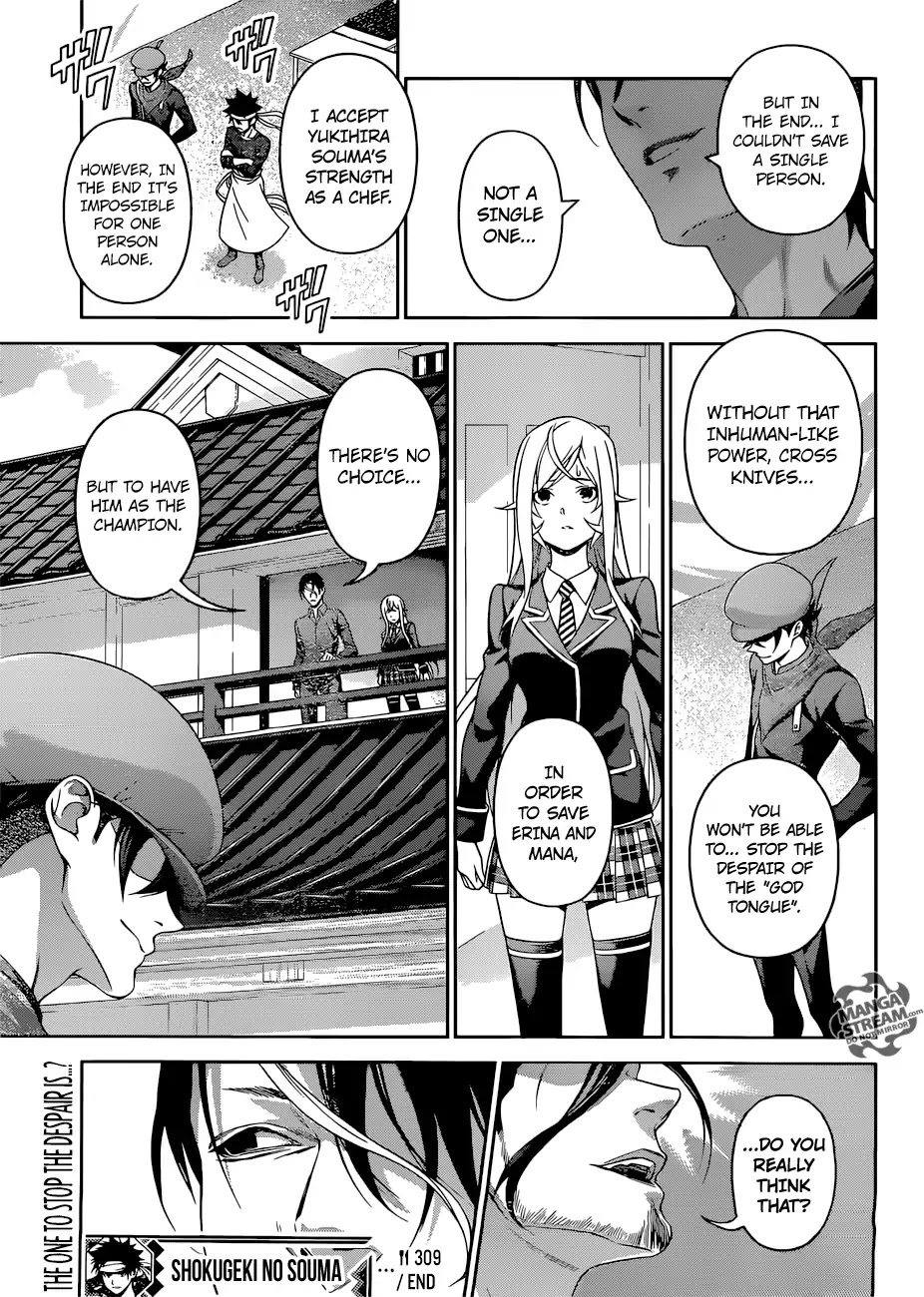 Shokugeki no Soma Chapter 309 page 20 - Chapter 309: The Heart Is...