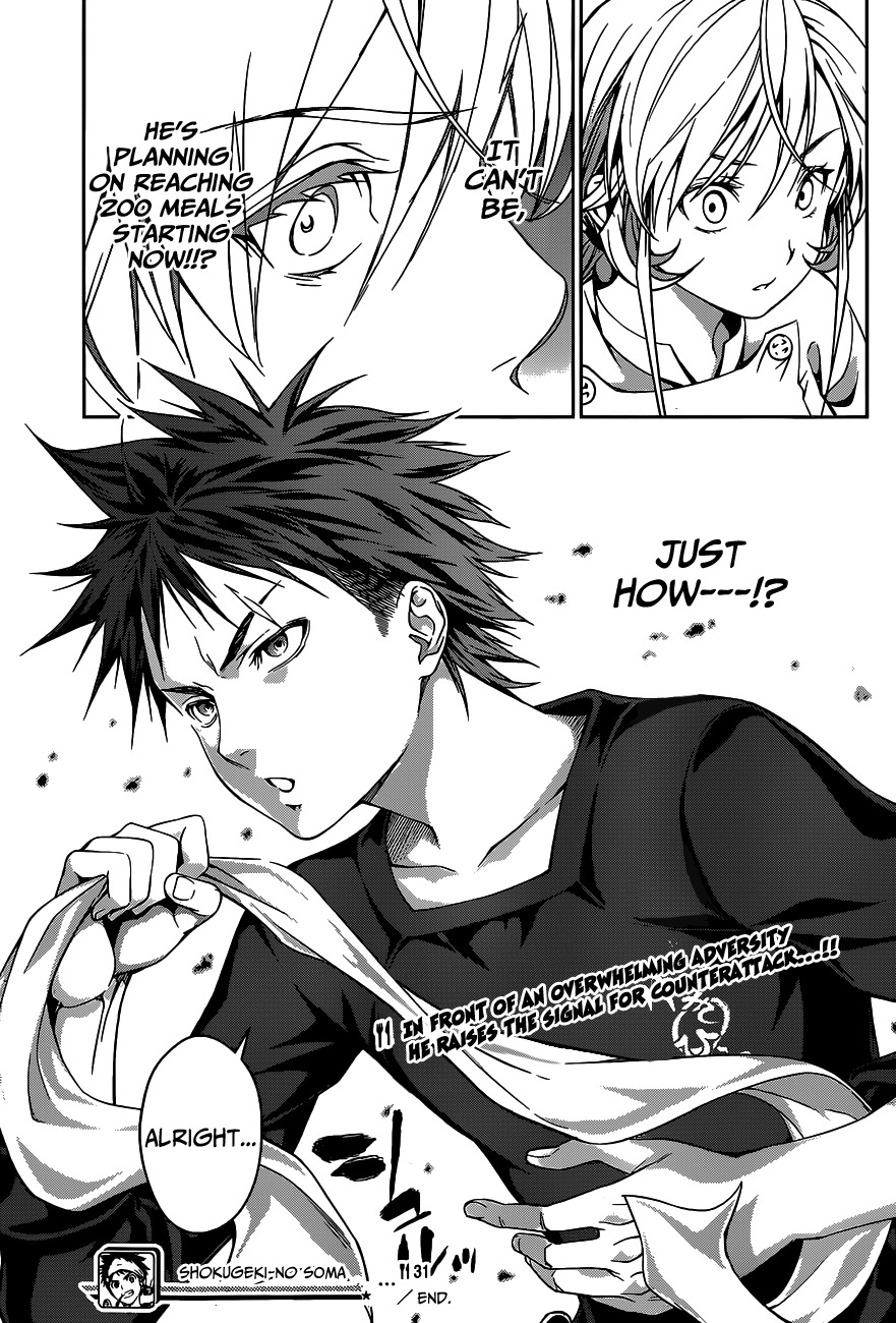 Shokugeki no Soma Chapter 31 page 20 - Chapter 31 : Metamorphose