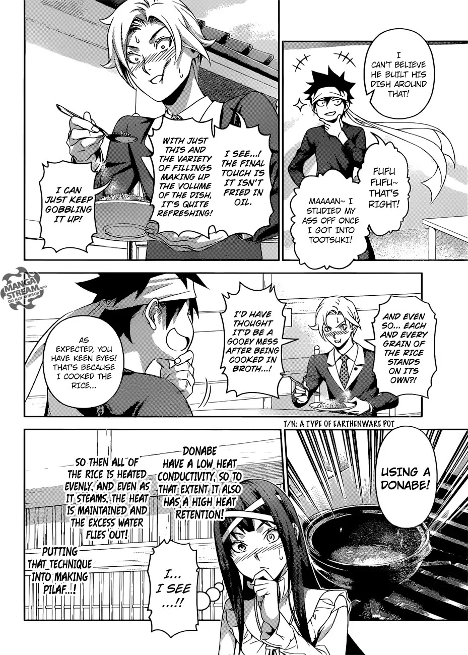 Shokugeki no Soma Chapter 310 page 11 - Chapter 310: The Fierce Battle of Flavor