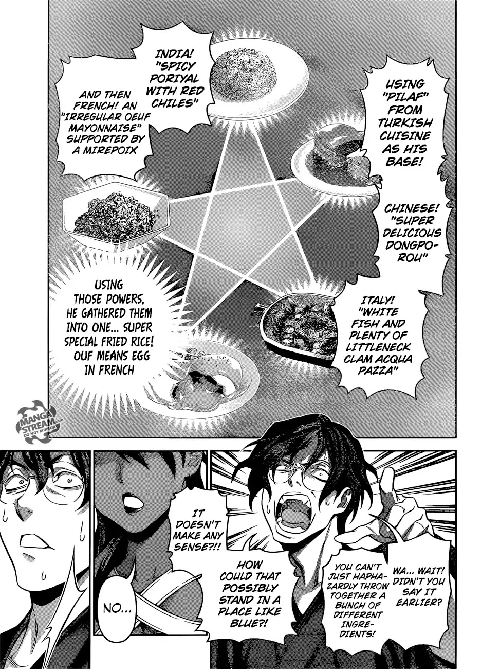 Shokugeki no Soma Chapter 310 page 12 - Chapter 310: The Fierce Battle of Flavor