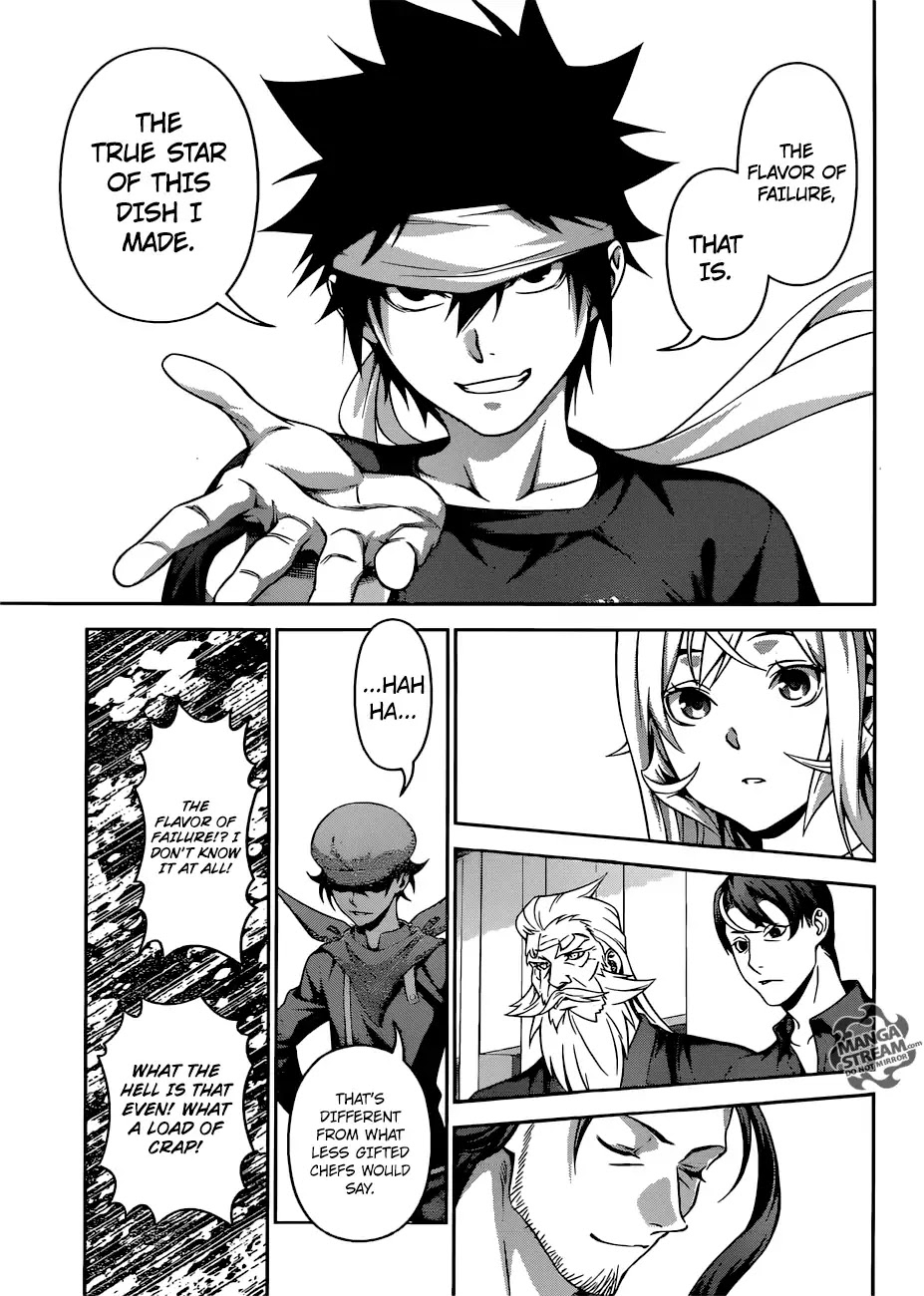 Shokugeki no Soma Chapter 311 page 18 - Chapter 311: The Taste of Failure