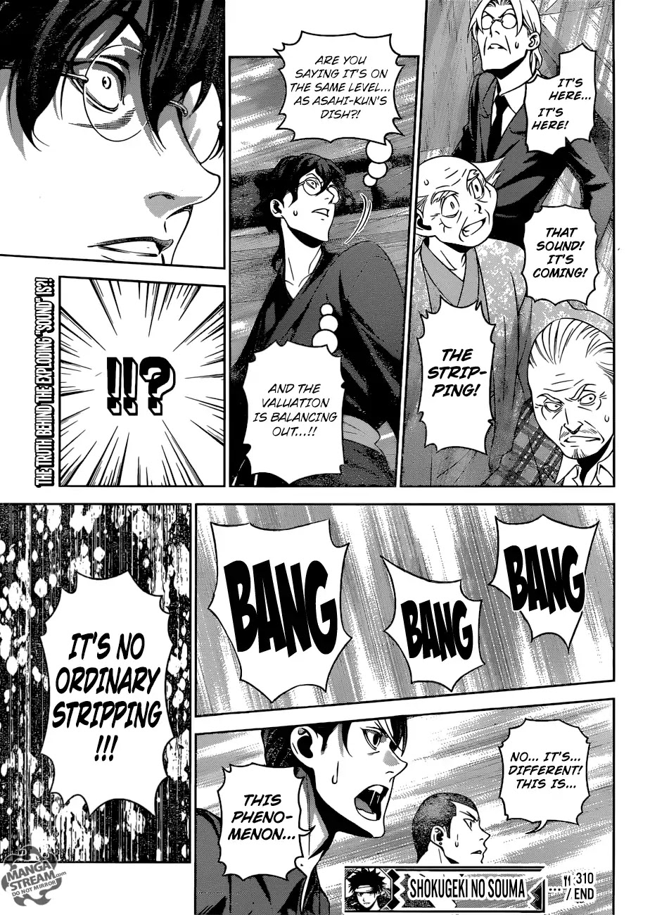Shokugeki no Soma Chapter 311 page 20 - Chapter 311: The Taste of Failure