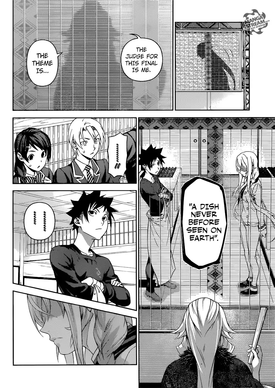 Shokugeki no Soma Chapter 313 page 13 - Chapter 313: She Who Is Having Doubts About the "God Tongue"